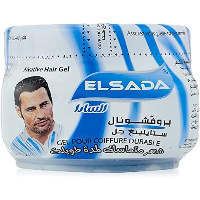 Elsada - Hair Gel, 500 ml - Blue - Image 1